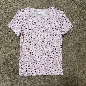 PINK - Victoria’s Secret Floral Pajama Top - Pink - New, Never Worn or Washed